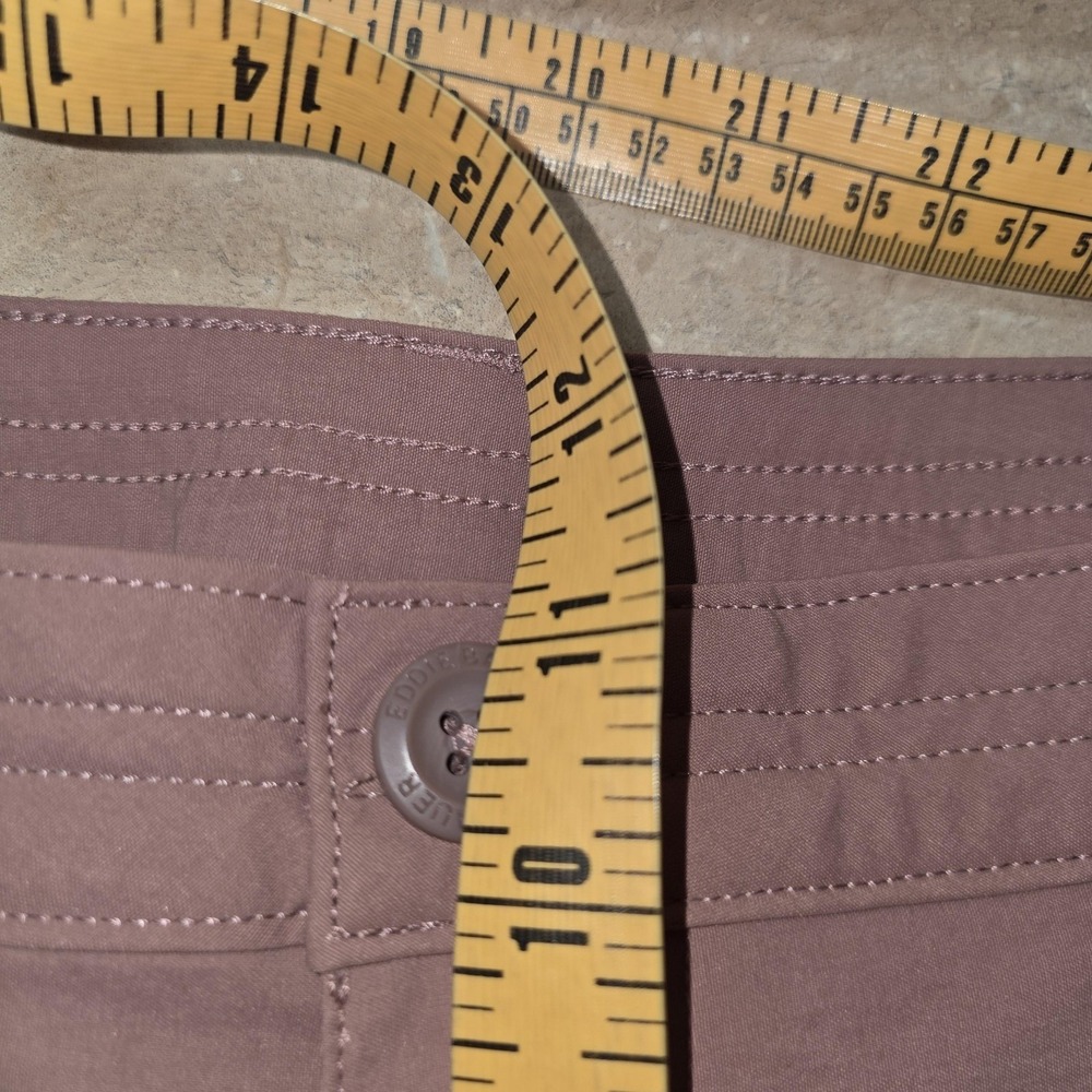 Eddie Bauer Pants Womens 18 Pink First Ascent Cargo Hiking Stretch Nylon Outdoor - Picture 11 of 15